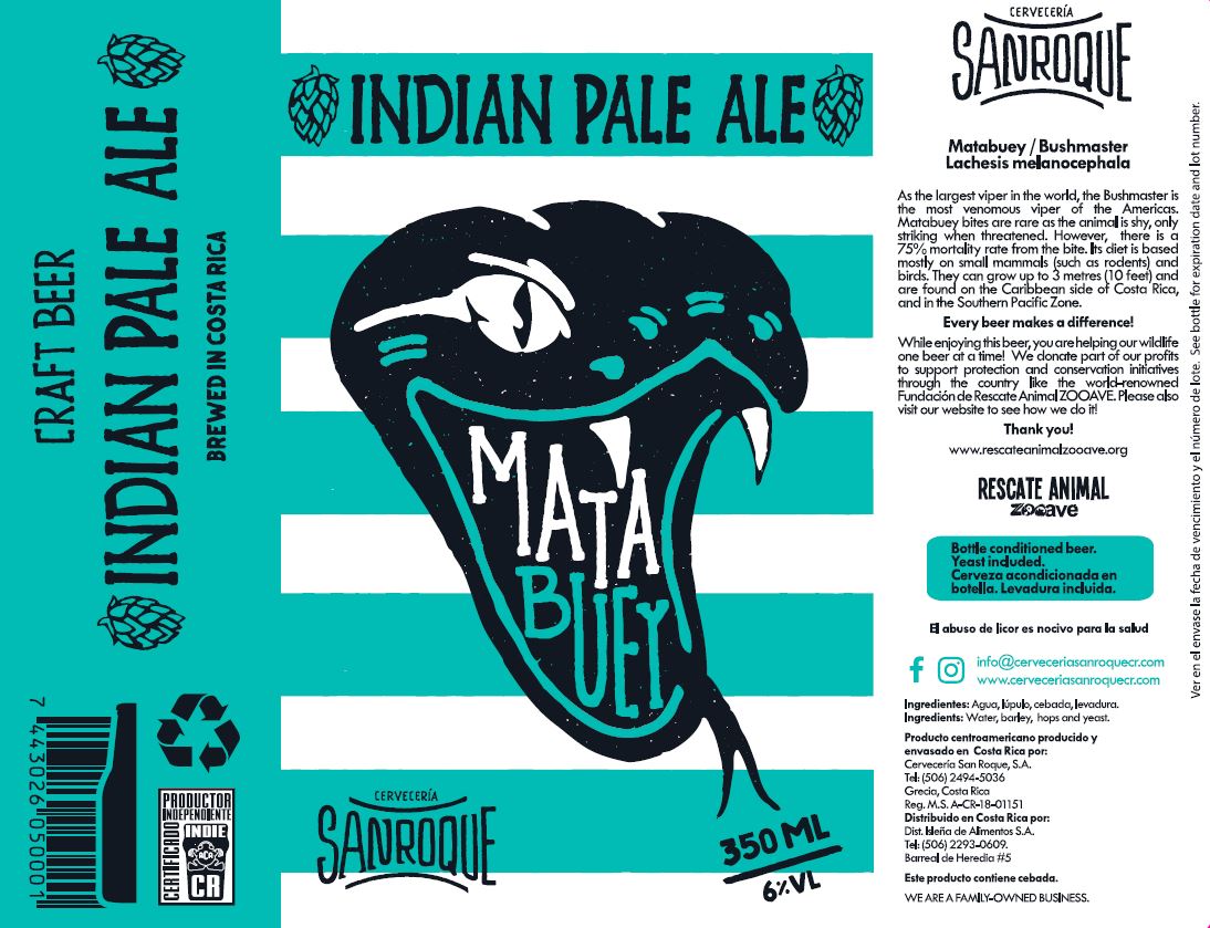 CERVEZA MATABUEY IPA