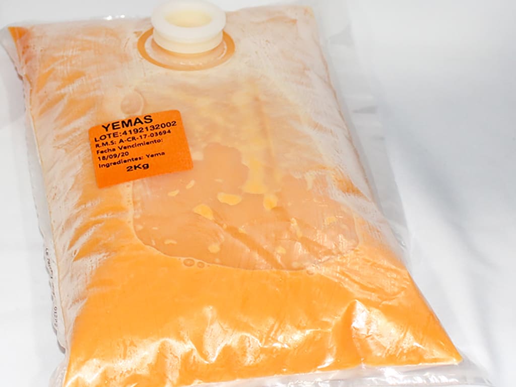 Yema de gallina líquida pasteurizada