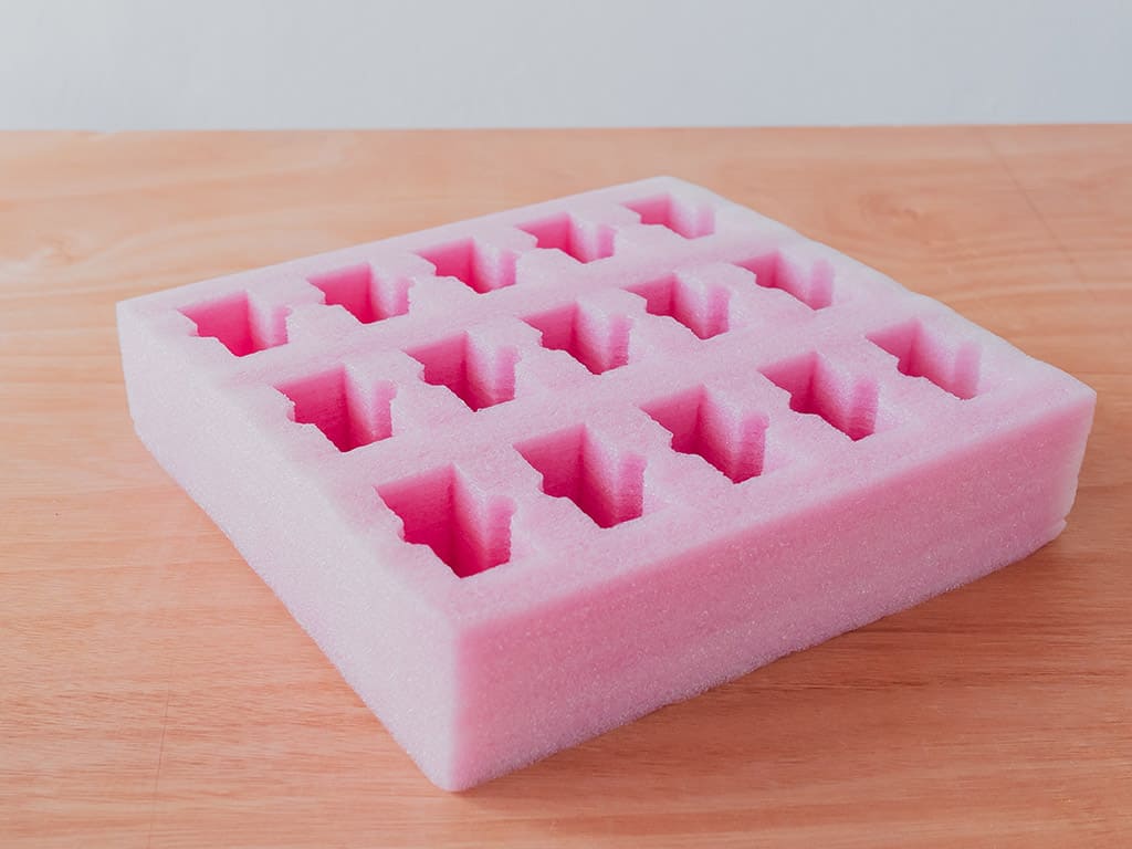 Polyethylene or urethane molds