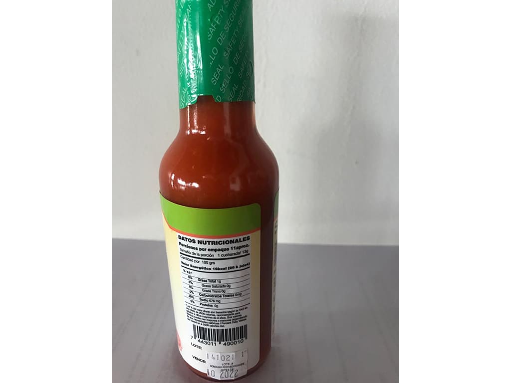 SALSA PICANTE DE CHILE PANAMENO