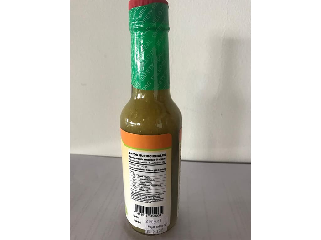 SALSA PICANTE DE CHILE PANAMENO