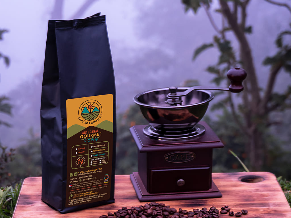 Café tostado en grano