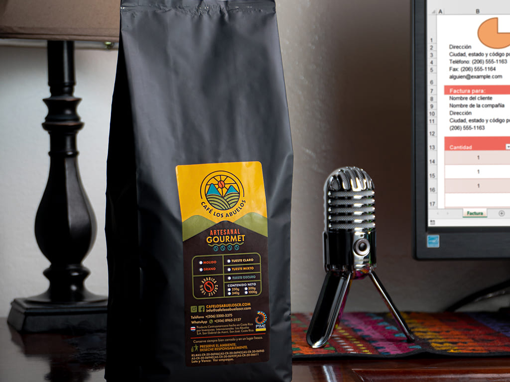 Ground roasted coffee