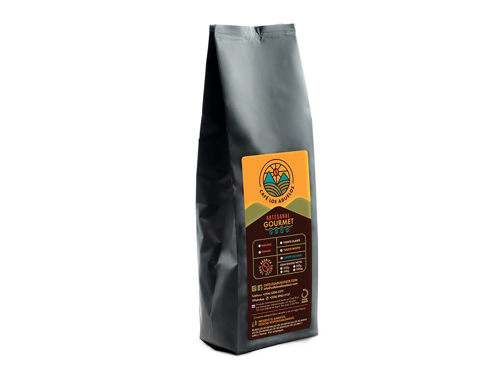 Ground roasted coffee