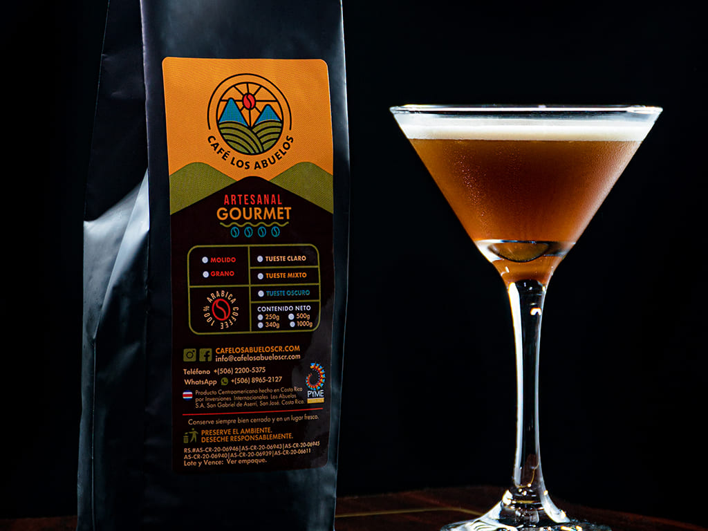 Ground roasted coffee