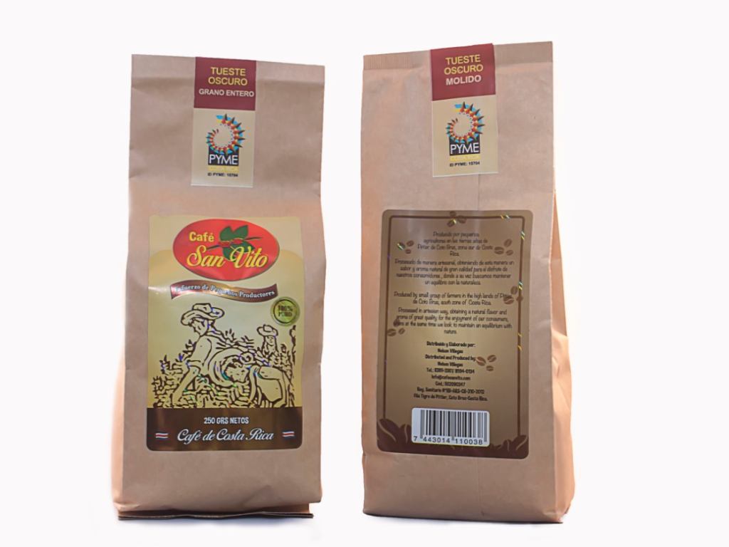 Café San Vito Grano Entero Tueste Oscuro