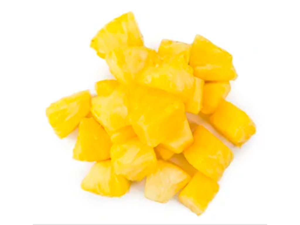 Piña Orgánica Congelada IQF