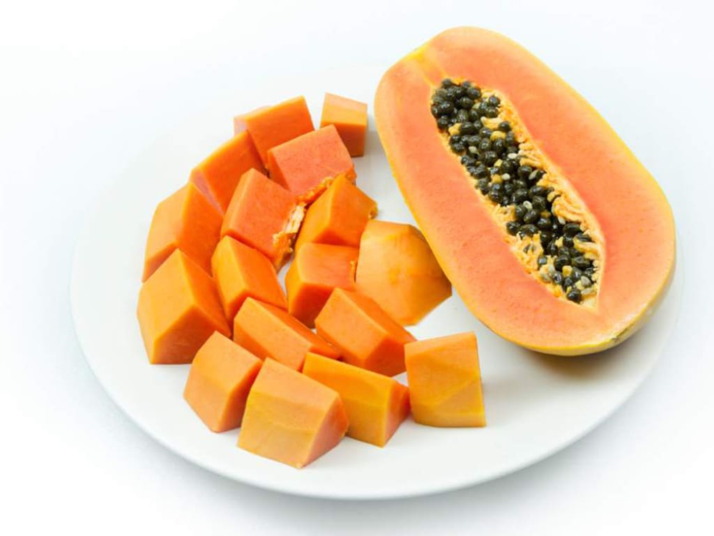 Mango congelado en trozos