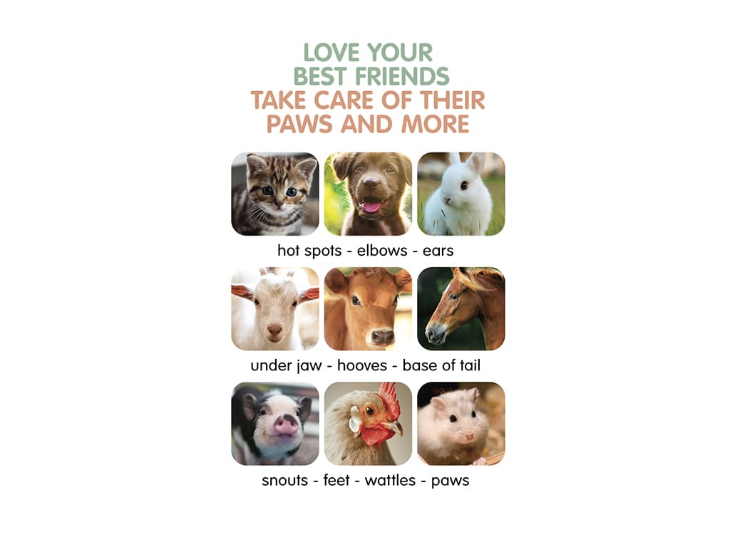Healthy pets Paw Care