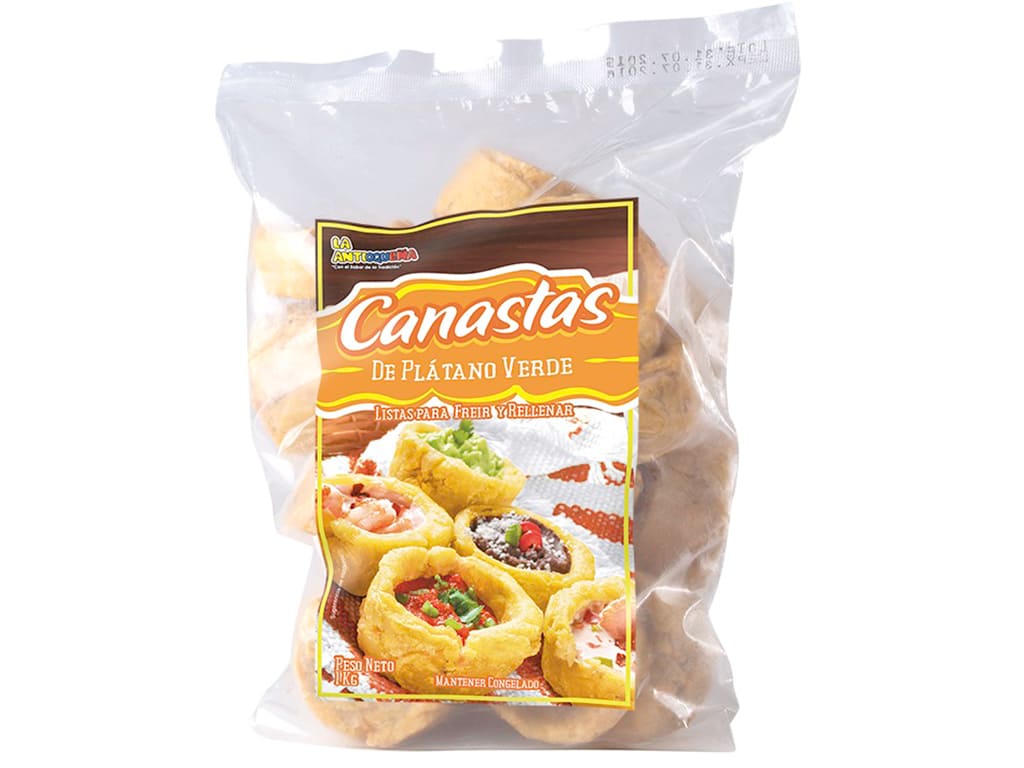 CANASTAS D PLATANO VERDE