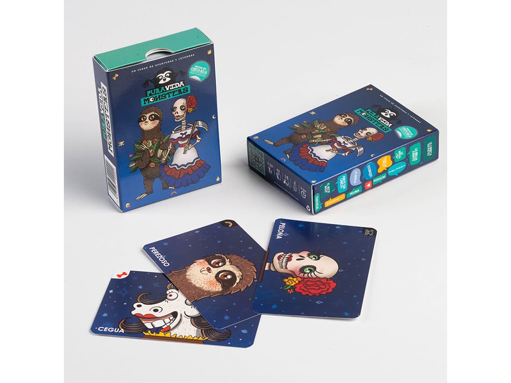 Juego de Cartas Pura Vida Monsters
