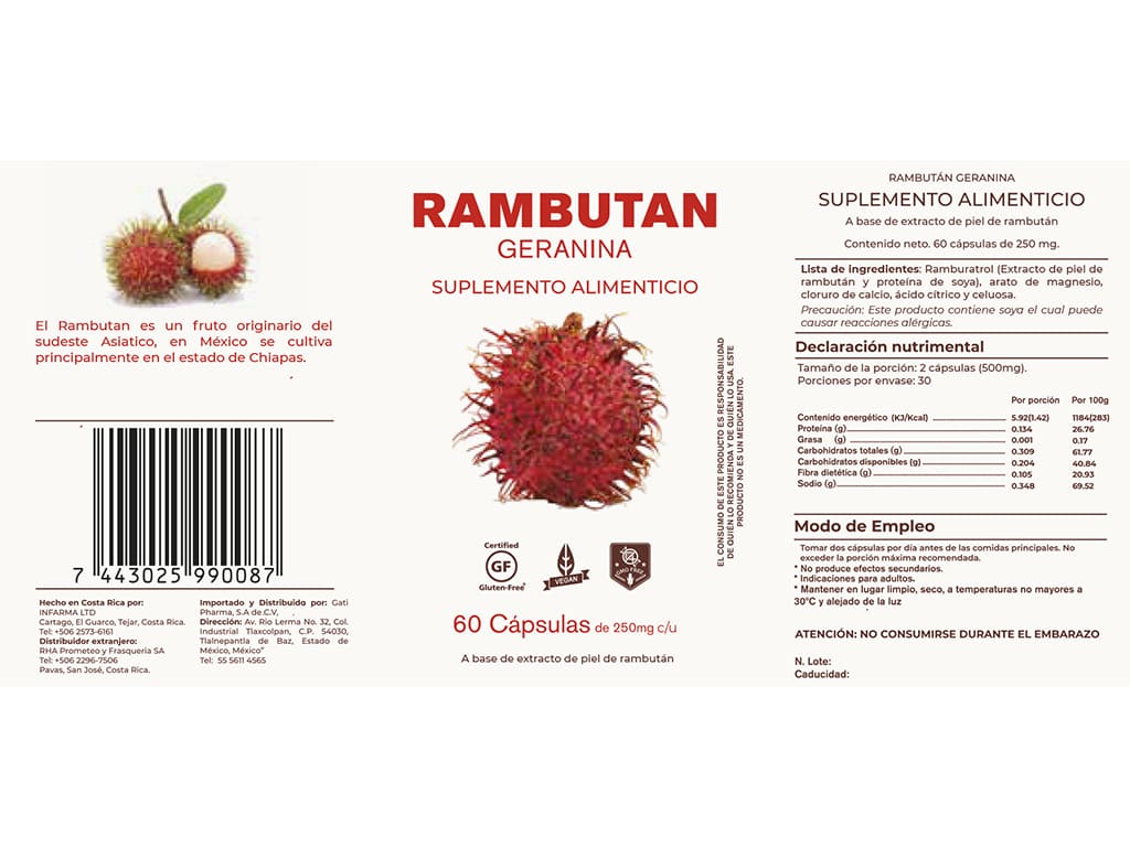 Rambutan Geranina