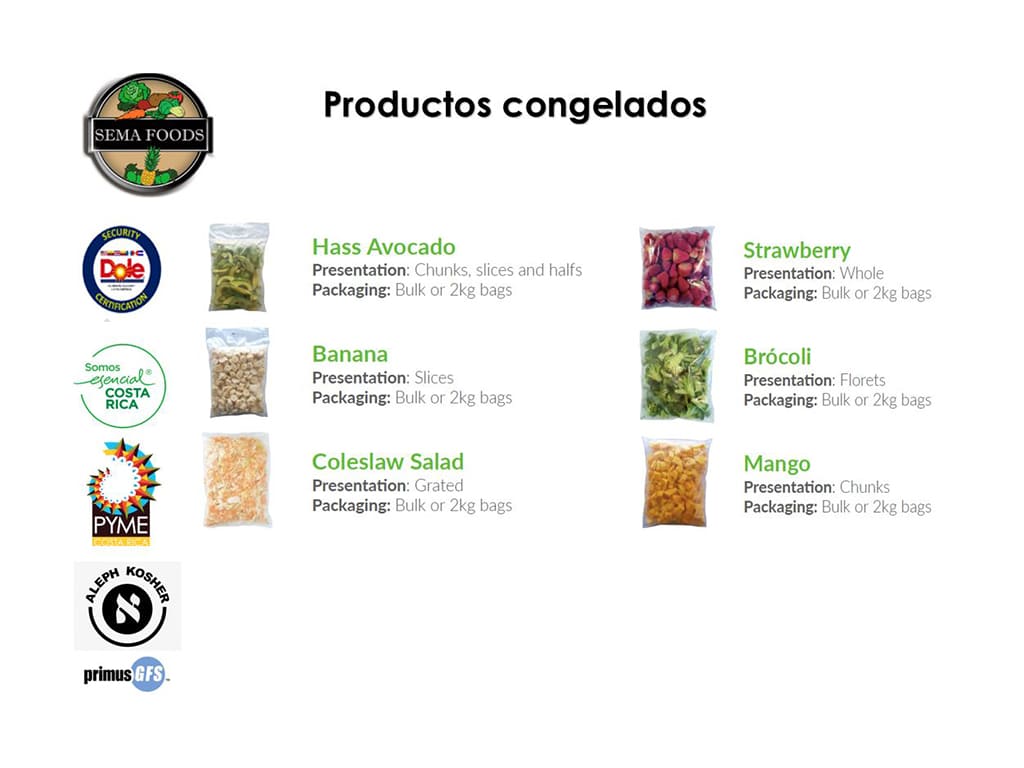 PRODUCTO CONGELADO