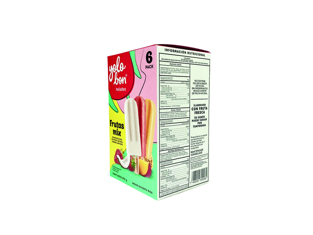 6 Pack Frutas Mix