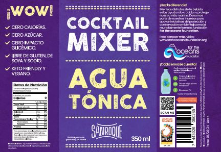 COCKTAIL MIXER AGUA TONICA