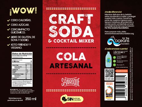 CRAFT SODA COLA ARTESANAL